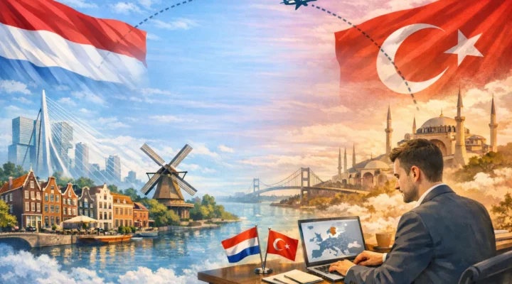 Hollanda Türkiye uzaktan çalışma vergi