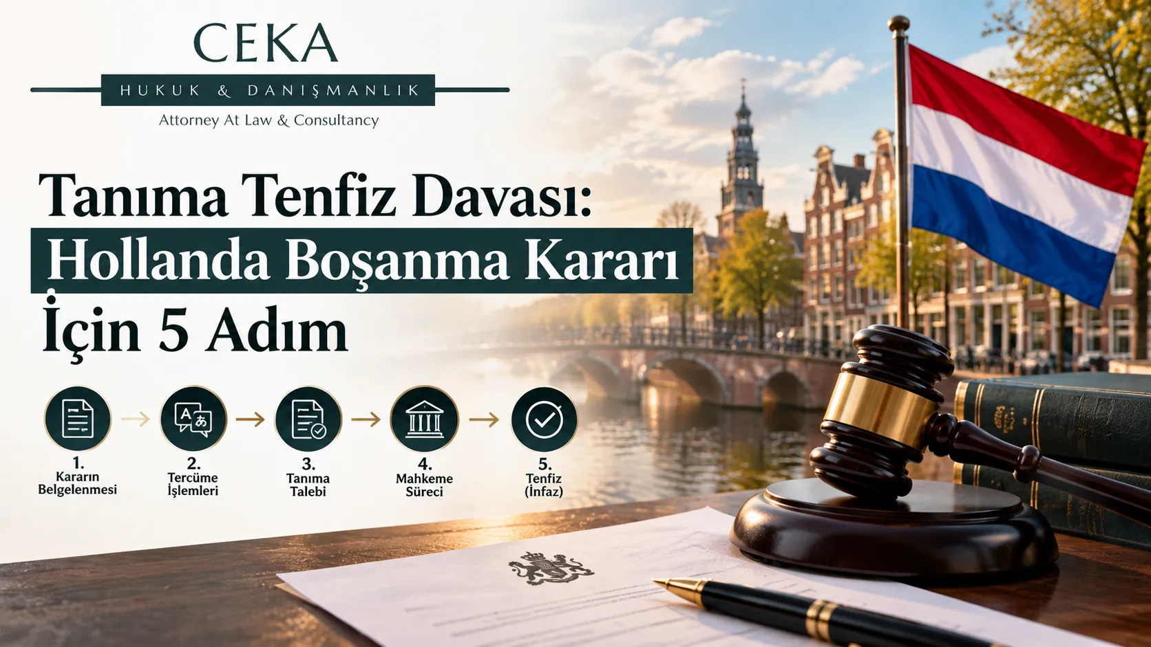 Hollanda Boşanma Kararı İçin 5 Adım