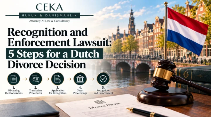 Recognize a Dutch divorce judgment in Turkey