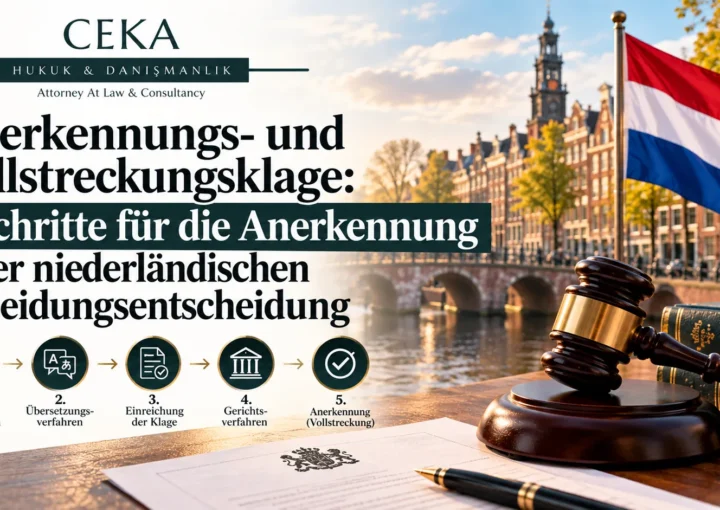 Scheidungsurteil Türkei anerkennen – niederländisches Scheidungsurteil